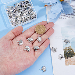 80 шт. Подвески из сплава в тибетском стиле TIBE-DC0001-20