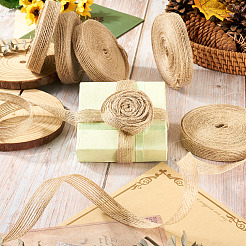 10м плетеная лента из мешковины&nbsp;OCOR-TAC0015-13B