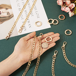 3 шт. ремни для сумок из сплава&nbsp;DIY-BT0001-50