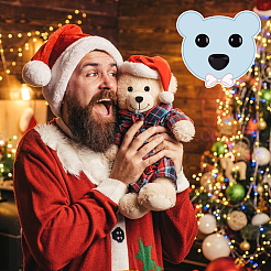 2 коробка 2 стильных пластиковых кукольных глаз и носа DOLL-GA0001-14