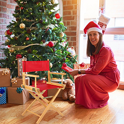 Сменный чехол для стула из брезентовой ткани AJEW-WH0502-32A