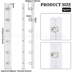 4 пара железный корсет бюск FIND-BC0003-15B