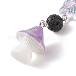 Ручная работа лэмпворк подвеска от сглаза&nbsp;HJEW-JM00710