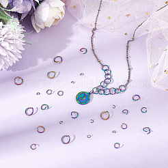 160 шт. 4 открытых соединительных кольца из нержавеющей стали 304 для плетения кольчуги STAS-UN0044-89