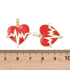 Латунь эмаль подвески&nbsp;KK-C248-13G