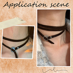 Браслеты из воловьей кожи для мужчин и женщин&nbsp;BJEW-WH20002-12B