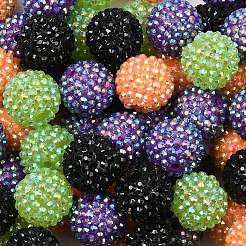 Тема Хэллоуина смоляные стразы бусины&nbsp;RESI-L049-01B