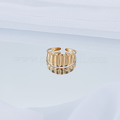 1 шт. геометрические манжеты из нержавеющей стали для женщин&nbsp;RJEW-LP0002-55G