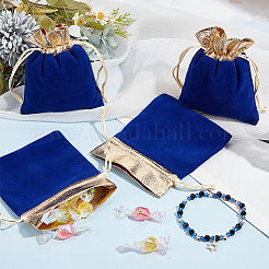 Бархат ювелирных мешки сумки TP-BBC0001-09B-04