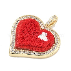 Латунные микро проложить кубического циркония подвески&nbsp;KK-C251-15G