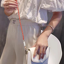 5 шт. 5-х цветные ремни для сумок из искусственной кожи и алюминия FIND-WR0009-49