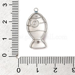 Подвески из нержавеющей стали 304 со стразами&nbsp;STAS-P431-37P