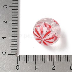 Прозрачные смоляные эмалевые бусины&nbsp;RESI-M052-01C