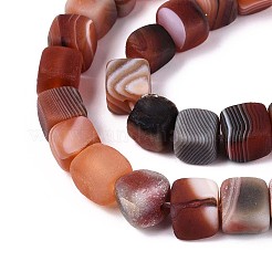 Природный агат бисер нитей G-N357-11A-01