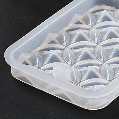 Силиконовые Молды для кулона с тиснением в виде цветка своими руками DIY-G079-01F