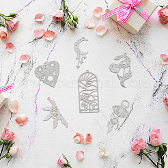 12 шт. 6 стиля гадания тема 201 нержавеющая сталь подвески&nbsp;STAS-DC0012-70