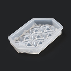 Силиконовые Молды для кулона с тиснением в виде цветка своими руками DIY-G079-01E