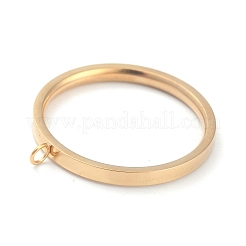 Настройки колец из нержавеющей стали 304 RJEW-O045-09C-G