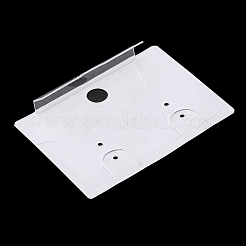 Бумажная и пластиковая карточка для демонстрации сережек со словом мода X-CDIS-L009-12