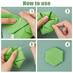 200 шт. 2 шаблона для квилтинга из бумаги DIY-DC0002-71