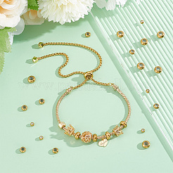 36 шт. 3 стиля бусин из нержавеющей стали 304 STAS-PH0005-71