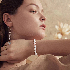 Стеклянные бусины с гальваническим покрытием &nbsp;EGLA-AR0001-06