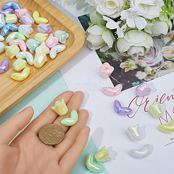 48 шт. 12 стиля акриловых бусин с УФ-покрытием&nbsp;MACR-SP0001-26