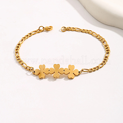 Браслеты-цепочки Figaro из нержавеющей стали 201 EU3707