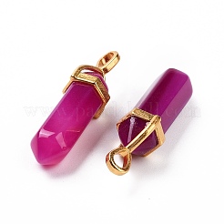 Подвески из натурального агата с двумя концами G-G902-B08