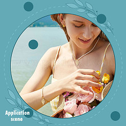 40шт стойка с покрытием 201 нержавеющая сталь филигранные подвески STAS-UN0049-89