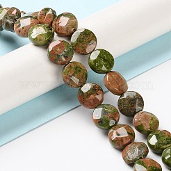 Природные Unakite бисер нитей G-K357-B04-01