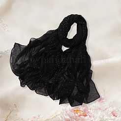 Прямоугольный полиэстеровый палантин AJEW-WH20064-30A