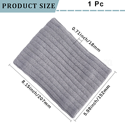 Однотонный шерстяной свитер из пряжи теплый шарф для мужчин и женщин&nbsp;AJEW-WH20020-324A