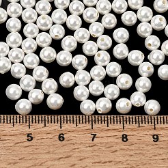 Жемчужные бусины с гальваническим покрытием&nbsp;BSHE-B008-05A-5mm