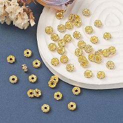 Латунные бусины разделители для поставки стразов RB-YW0001-05B-01G