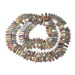 Стеклянные бусины с гальваническим покрытием &nbsp;EGLA-P057-03A-FR02