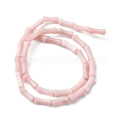 Натуральный розовый опал бусы пряди G-L624-G06-12x5mm