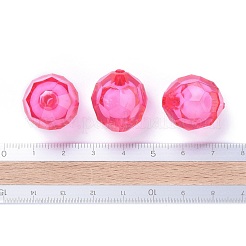 Прозрачные акриловые бусины&nbsp;TACR-S113-20mm-18