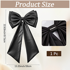 Нейлоновый съемный свадебный бант для свадебных платьев&nbsp;DIY-WH20002-630A