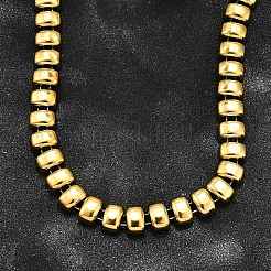 304 нержавеющая сталь прямоугольные звенья цепи ожерелья для женщин NJEW-R024-01G