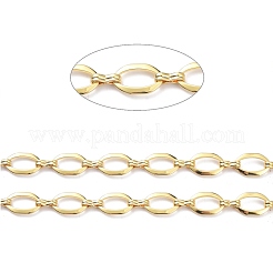 Латунная цепочка фигаро CHC-D028-16G