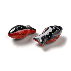 Ручной печатный шарики фарфора PORC-E015-17B