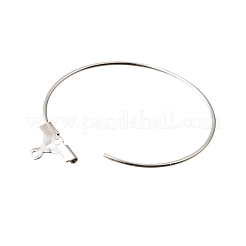 Стойки обшивки латунь кольцо серьги обруча&nbsp;KK-L125-01P