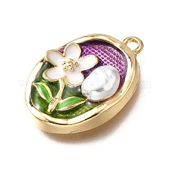 Подвески из эмали и сплава&nbsp;ENAM-K076-14A-G