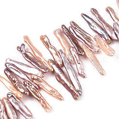 Натуральный жемчуг в стиле барокко PEAR-S020-E04