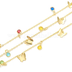 Латунные бисерные цепочки ручной работы CHC-XCP0001-13