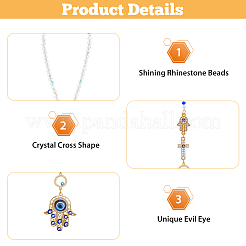 Подвесные украшения из эмали из сплава 2 шт. HJEW-FH00008