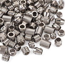 90 шт. 9 стиля 201 нержавеющая сталь европейские бусины STAS-TA0001-99