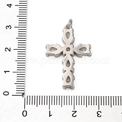 Латунные микро проложить кубического циркония подвески KK-P308-29P