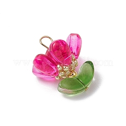 Подвески из стеклянных цветов&nbsp;PALLOY-MZ00630